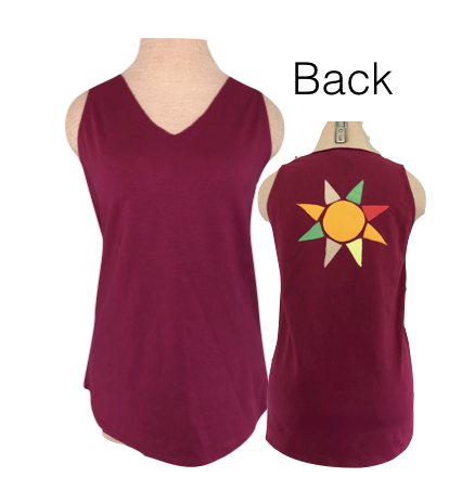 Sun Sheila Tank Fuchsia