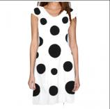 Polka Dot White/Black